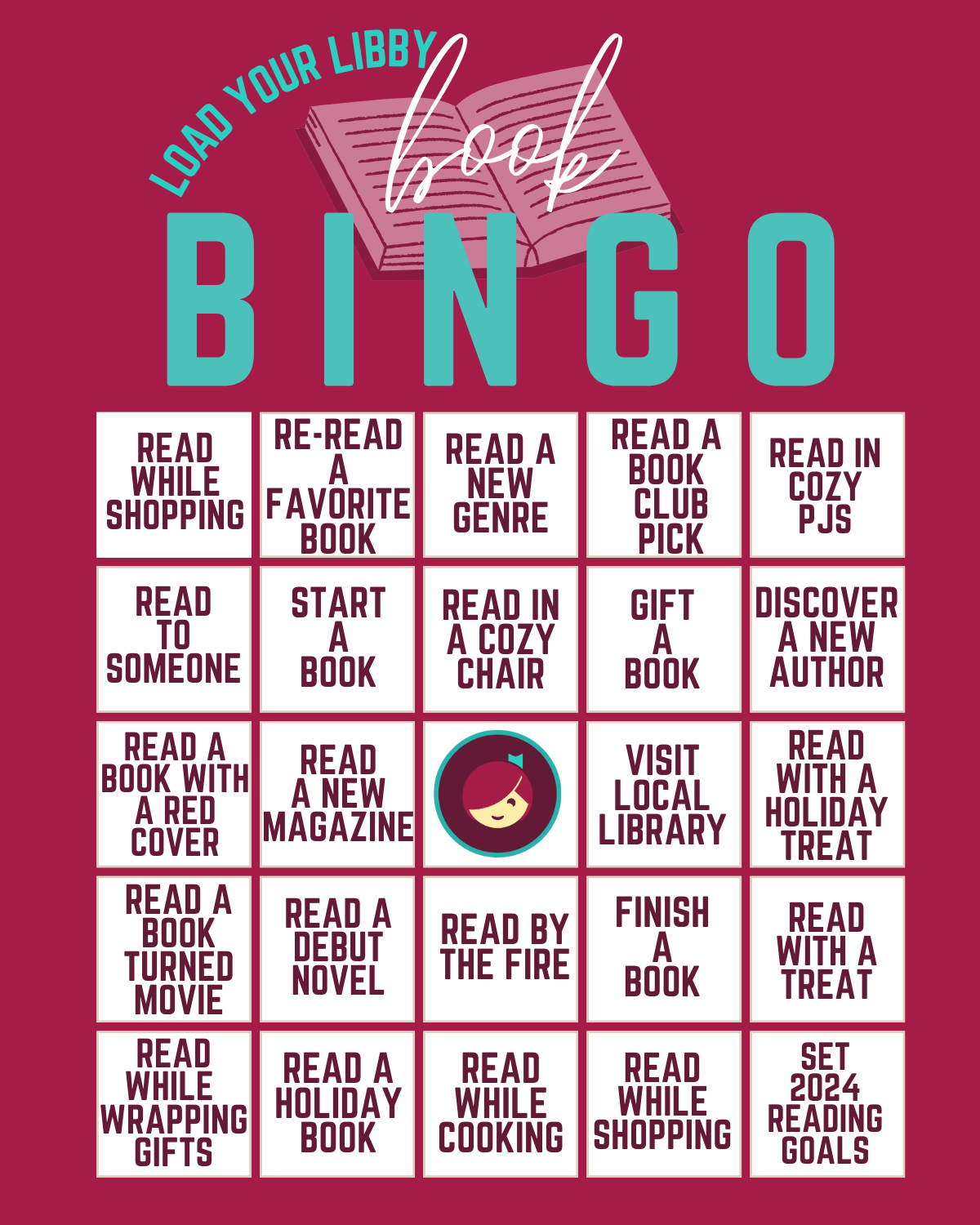 Have Some Fun with BOOK BINGO and the LibbyApp!